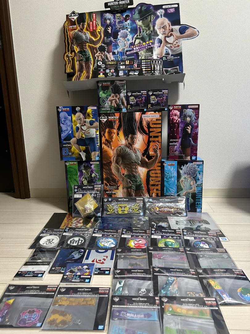 一番くじ ハンターハンター　CHMERA ANT 2 フィギュアコンプ　オマケ付 一番くじ HUNTER×HUNTER CHMERA ANT ➁｜一番くじ倶楽部｜BANDAI