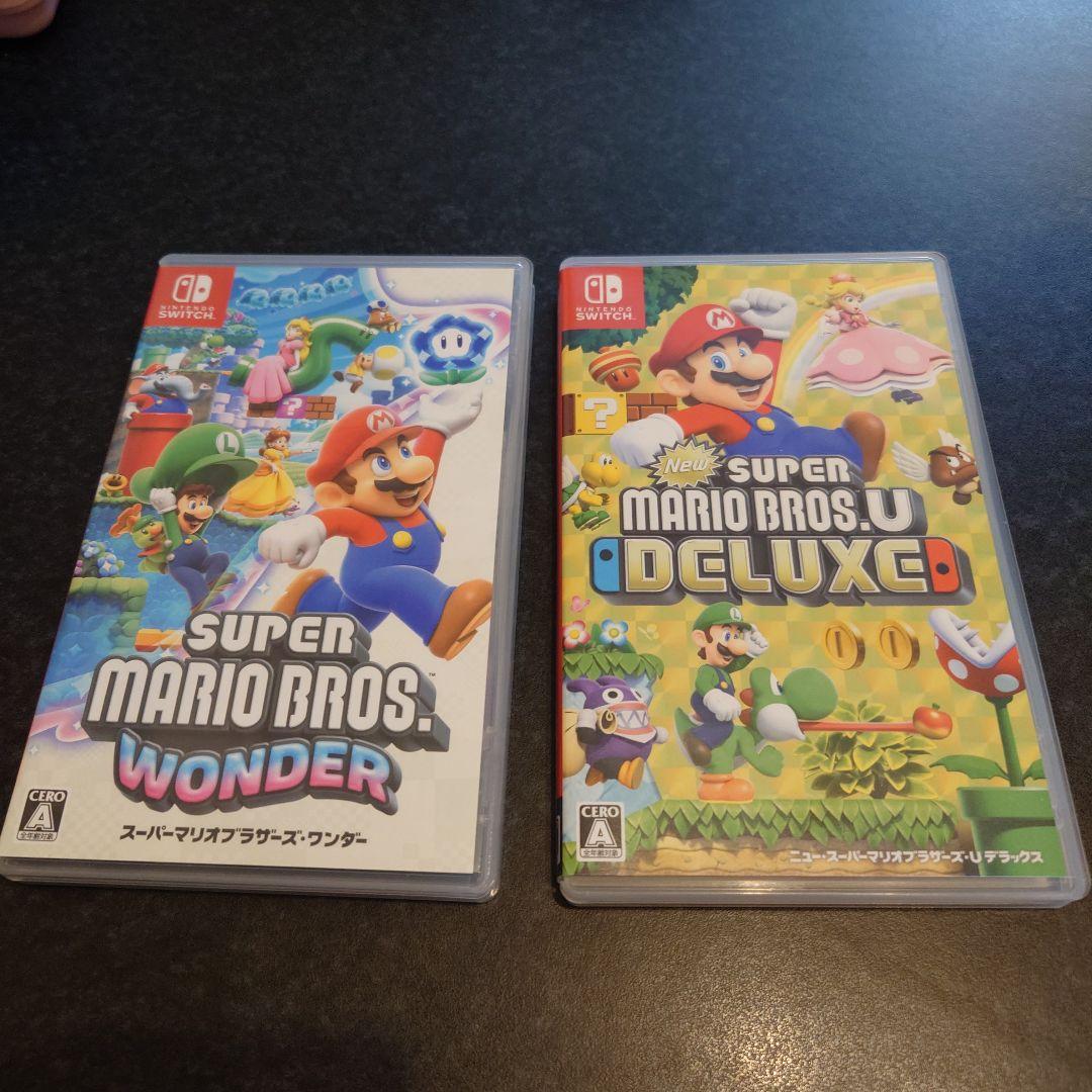 スーパーマリオブラザーズワンダー & ニュースーパーマリオブラザーズUデラックス スーパーマリオブラザーズ ワンダー -Switch : plusa - 通販 - Yahoo
