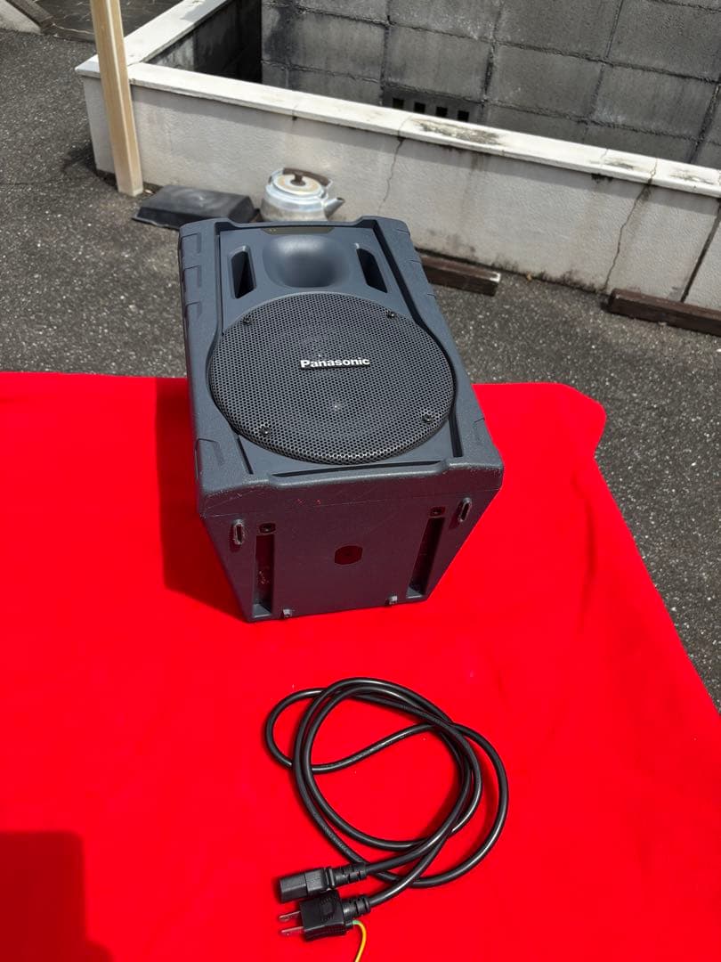 Panasonic WS-X77とWS -77 パワードスピーカー　セット