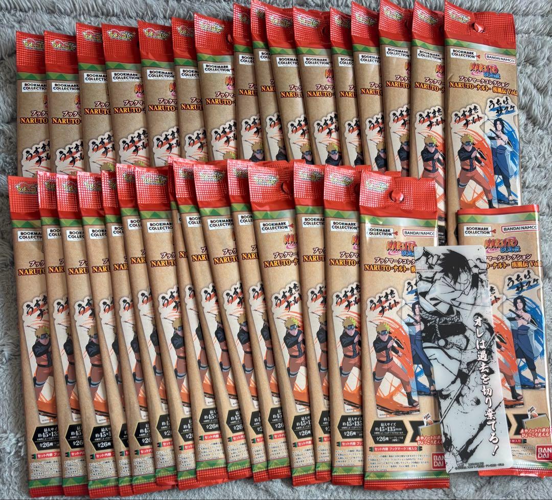 匿名配送 NARUTO-ナルト-疾風伝 ブックマークコレクション 20枚セット