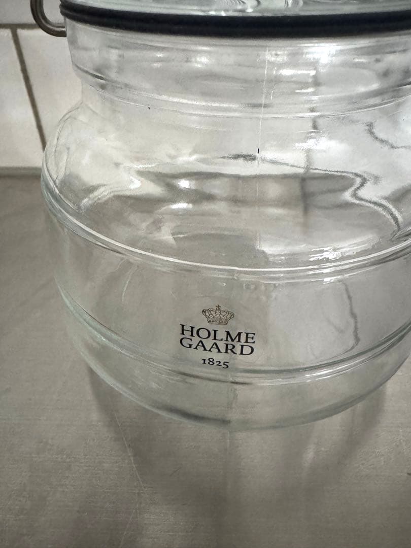 【新品未使用】HOLME GAARD SCALA ガラス瓶 0.5L