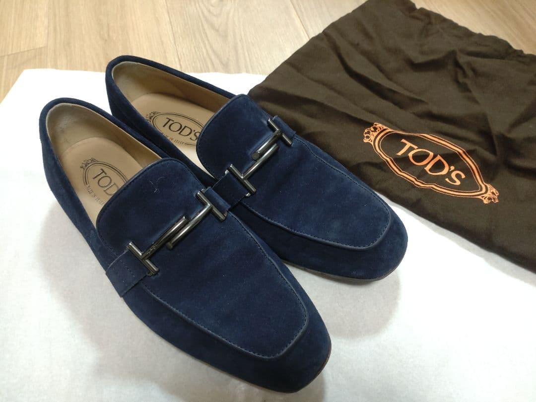 TOD'S ローファー 美品 トッズ ローファー レディース ブランド TOD'S レザー XXW54K0HN90