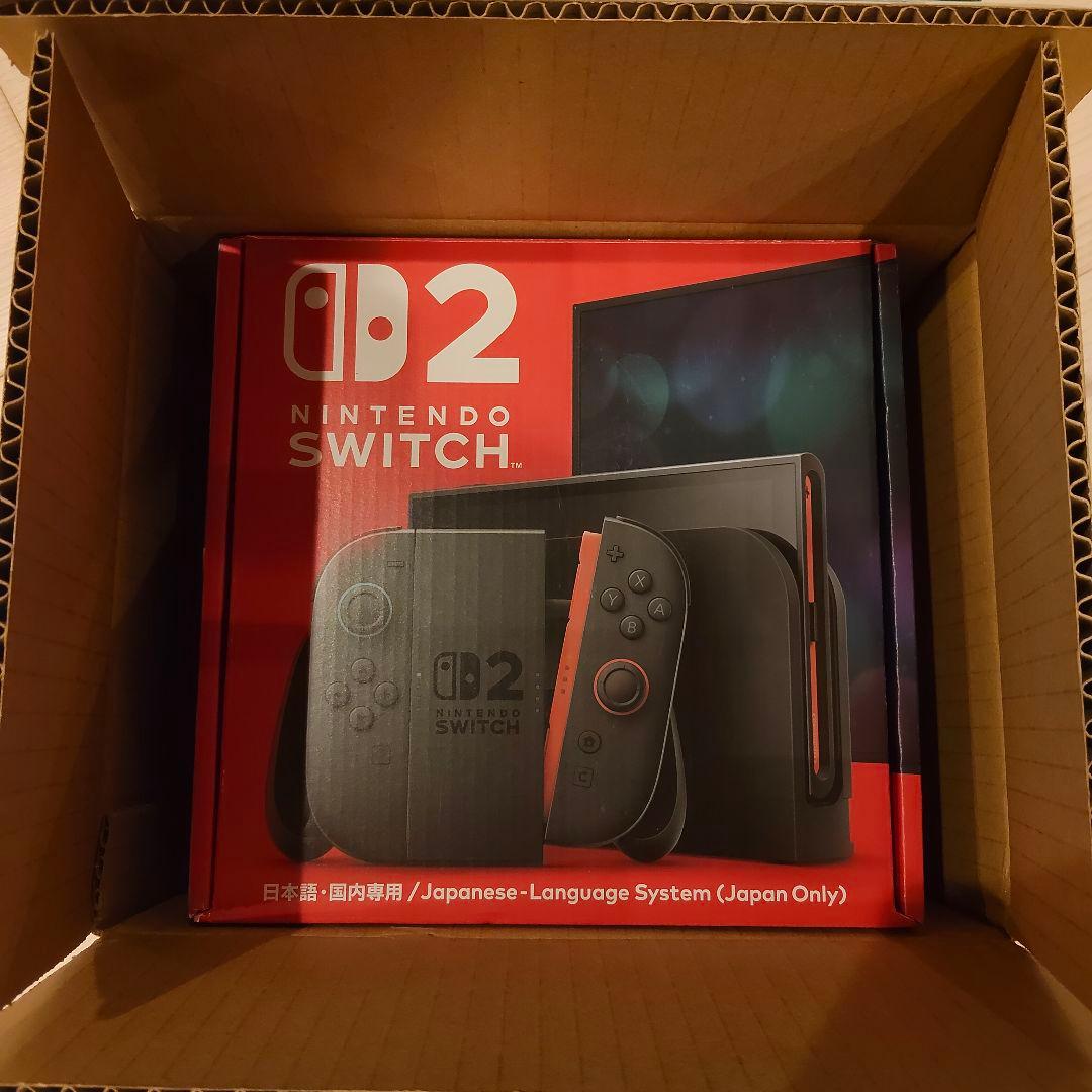 ☆新品未開封☆Nintendo Switch 2 日本語・国内専用☆即日発送可