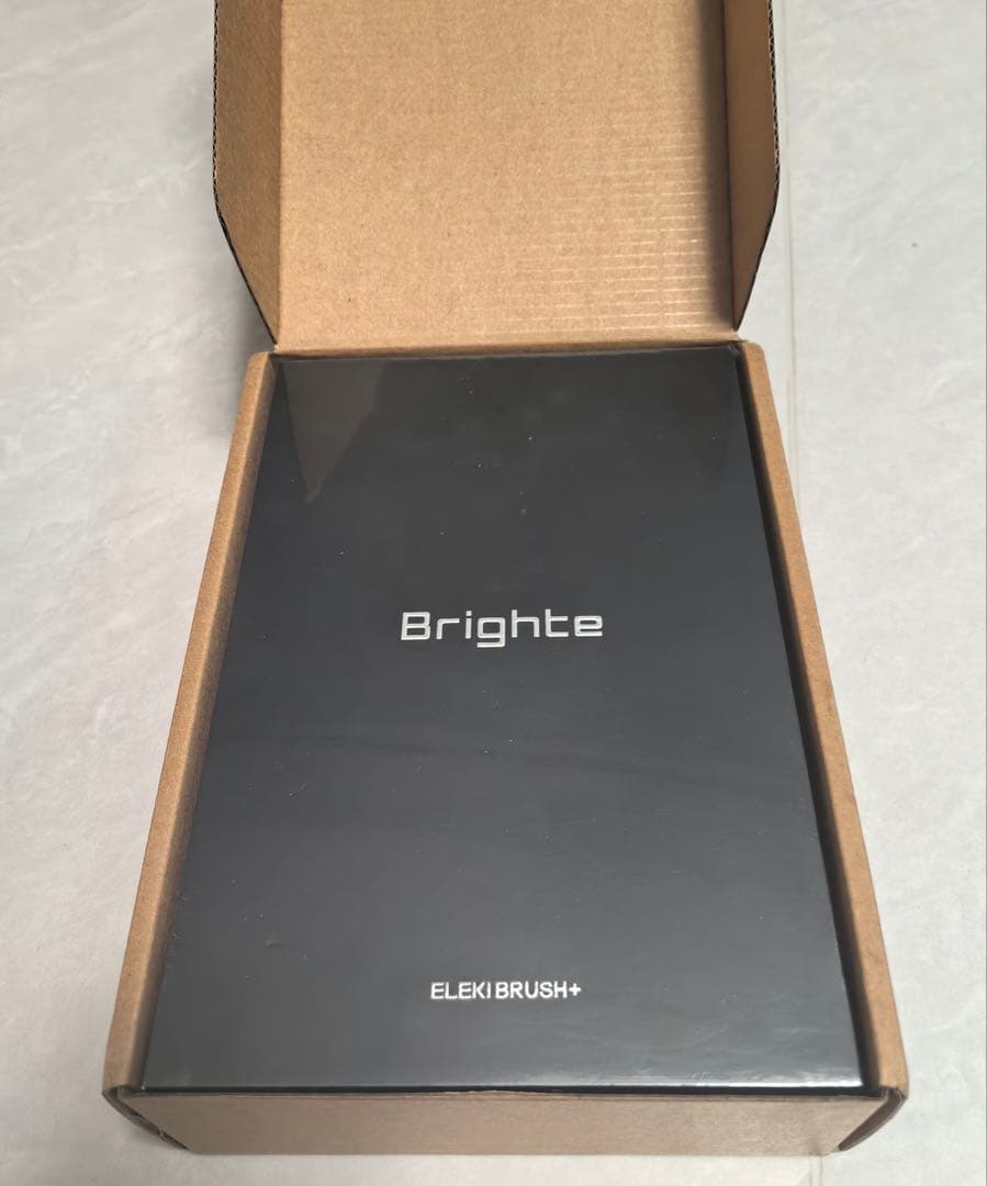 新品Brighte ELEKI BRUSH+ エレキブラシ 美顔器 箱付き 新型】Brighte ELEKI BRUSH PLUS エレキブラシ プラス 美顔器 頭皮ケア