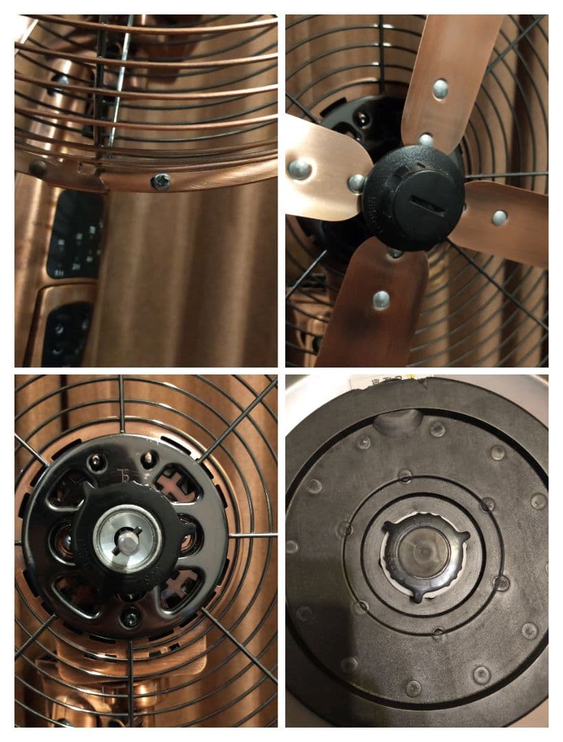メタル扇風機（レトロ扇風機）NIR-350、ブロンズ - メルカリ