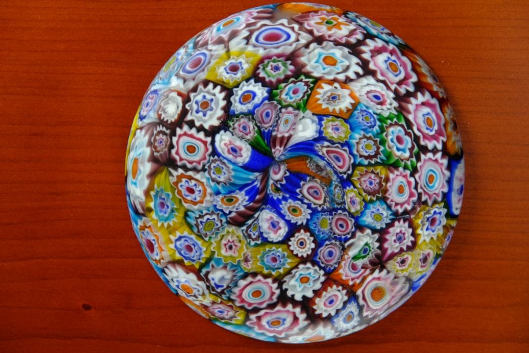 ベネチアンガラス アンティーク カップ＆ソーサー ガラス ムラノ 江波