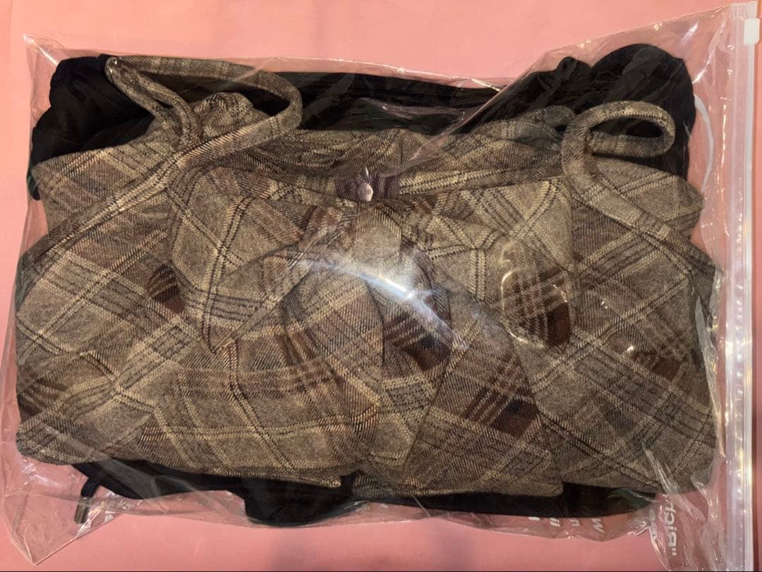 bubbles チェックパーカーワンピース Mサイズ - メルカリ