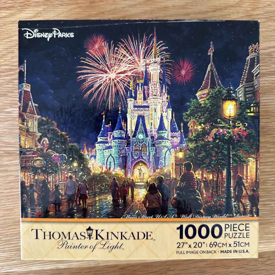 WDW】トーマスキンケード シンデレラ城 ジグソー パズル - メルカリ