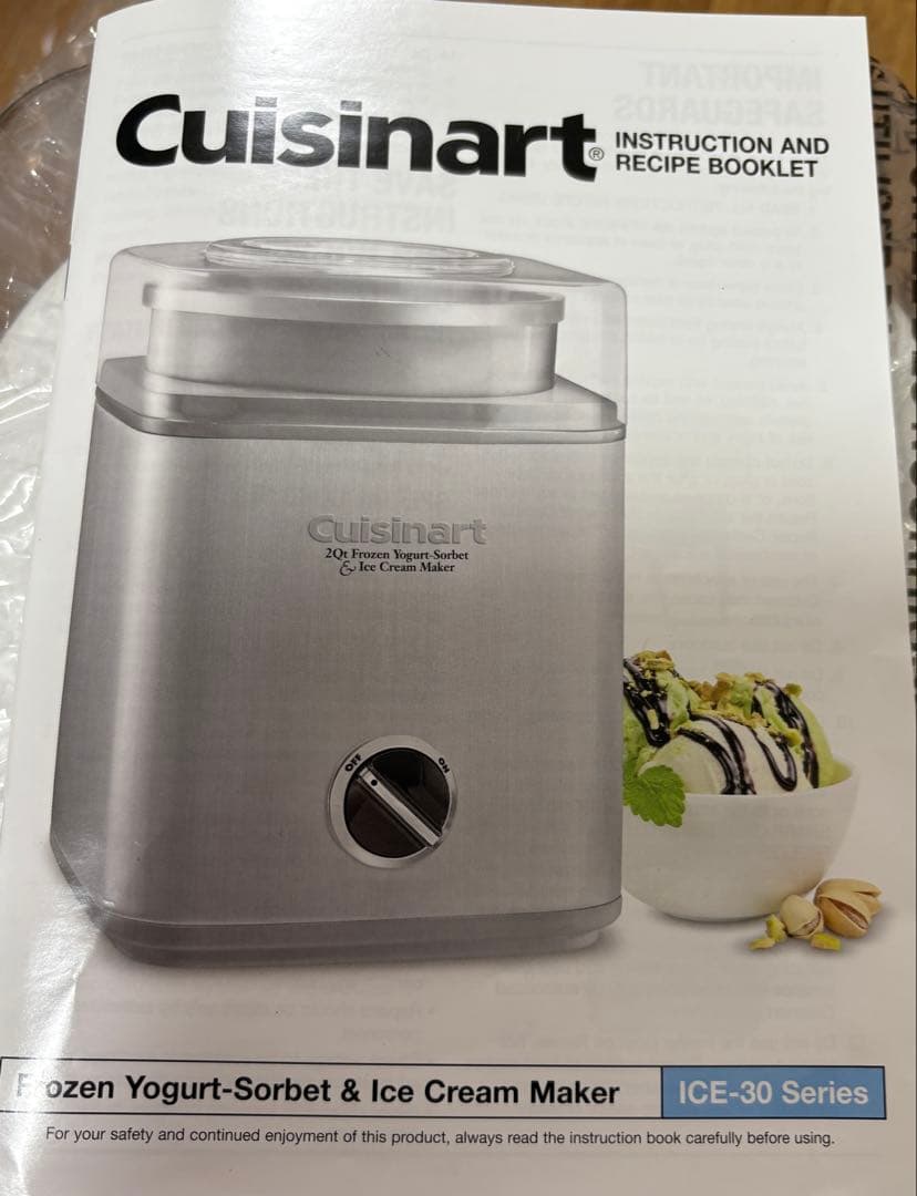 Cuisinart アイスクリームメーカー ICE-30BCP1 クイジナート Amazon | Cuisinart クイジナートアイスクリームメーカー ICE-30BC