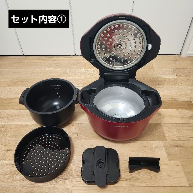 シャープ ヘルシオ ホットクック KN-HW24G-R 2.4L 2021年製