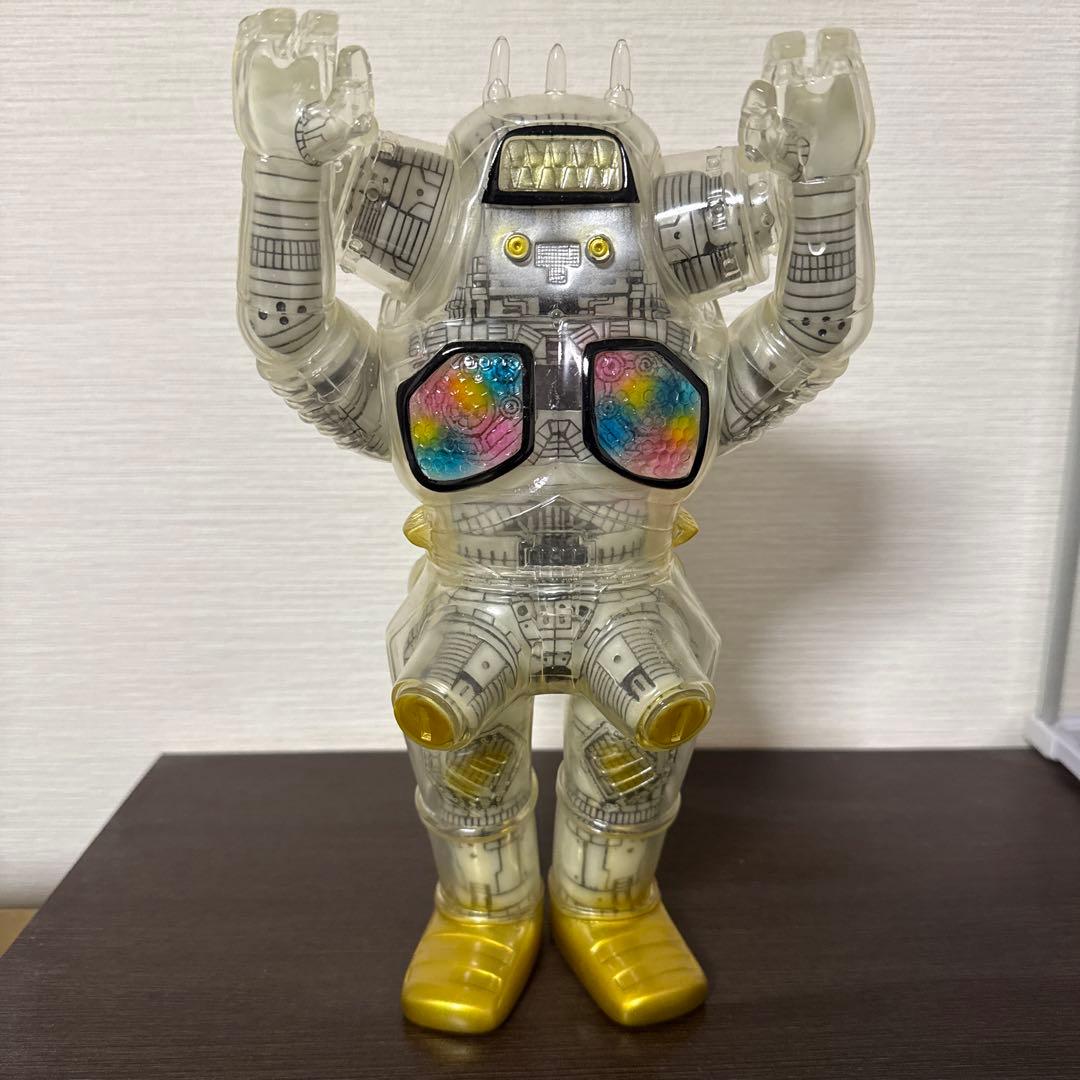 F*O様 マルサン　キングジョー　450 クリア畜光　ソフビ 1月16日(金)11時より大ブルマァク展にて抽選開始】【マルサン】キング