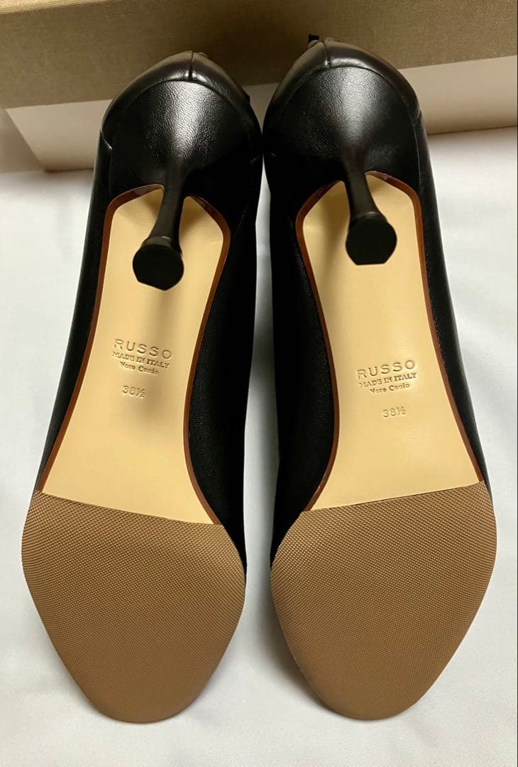 新品未使用　FRANCESCO RUSSOレザーショートブーツ　25.5cm