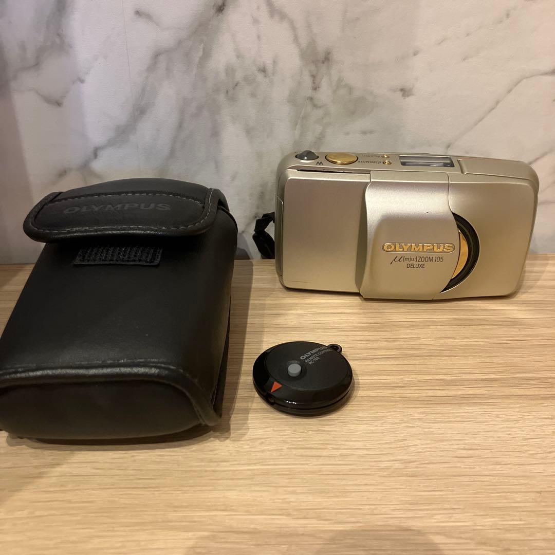 オリンパス　μ(ミュー)ZOOM 105 フィルムカメラ】私のミューズ｜オリンパス μ ZOOM 105｜もんぶらん