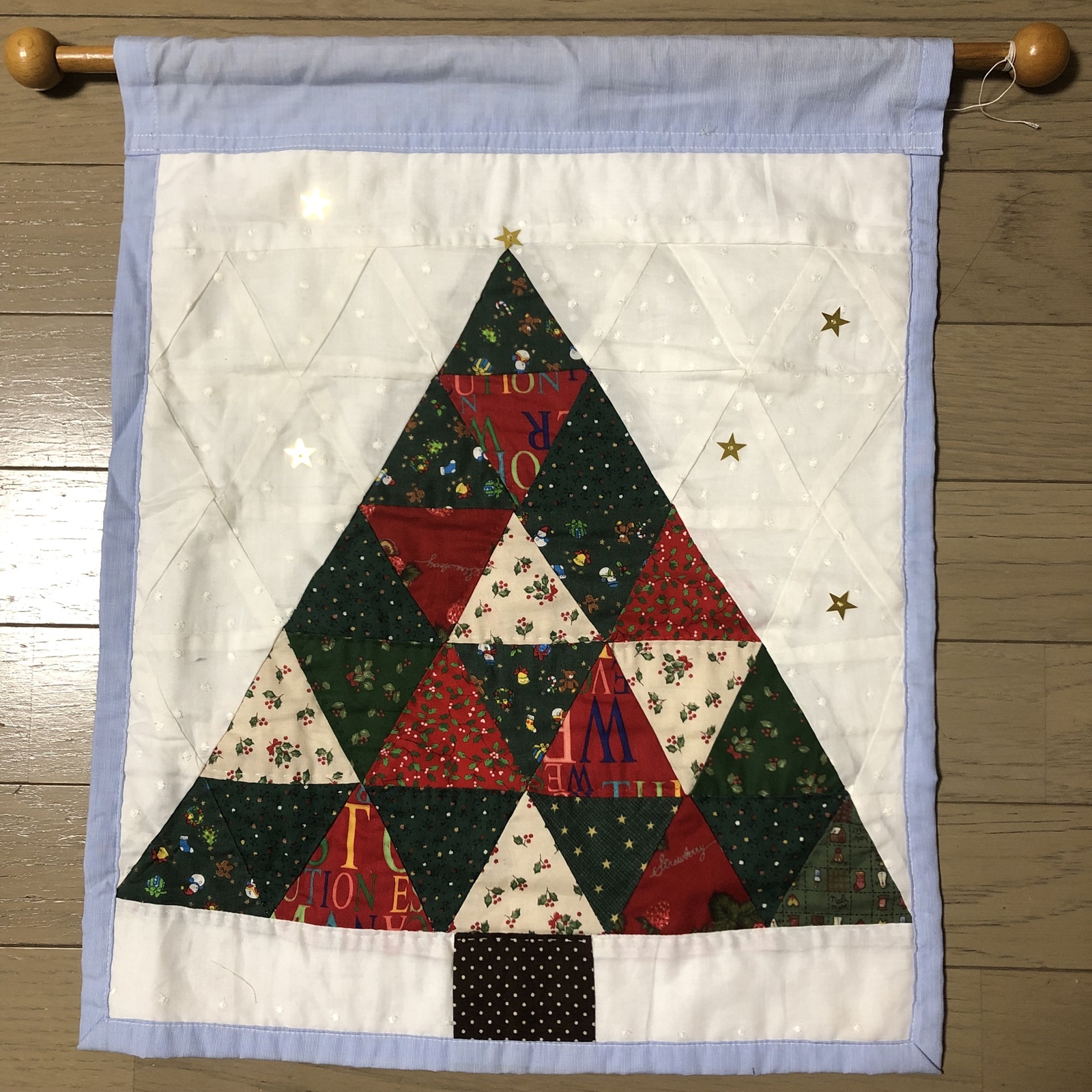 パッチワークキルト クリスマスタペストリー - YOSHIKOSROOM'S GALLERY