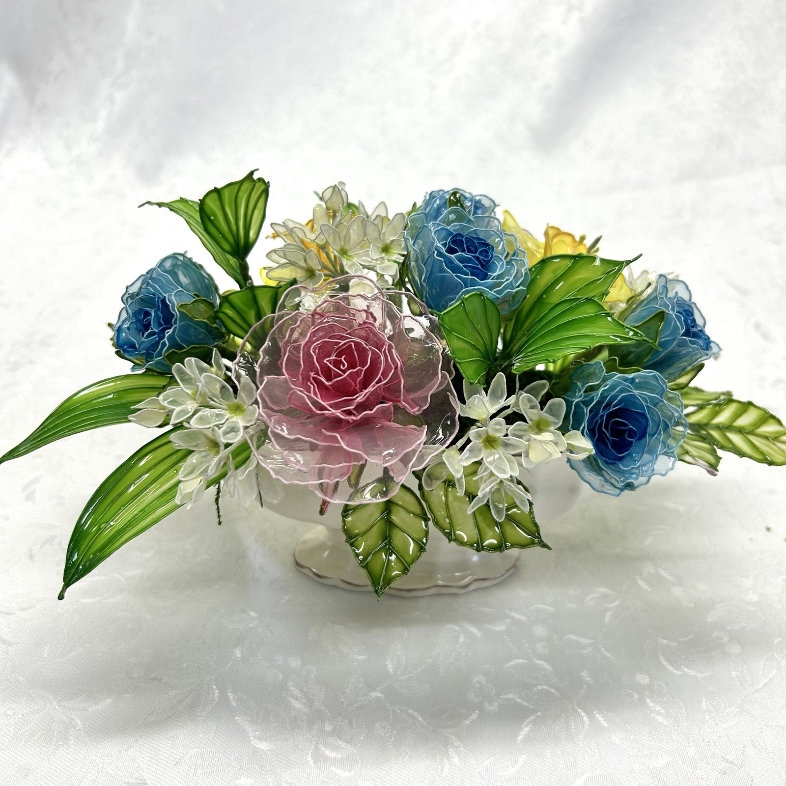 アメリカンフラワー ディップフラワー アートフラワー （バラ、水仙