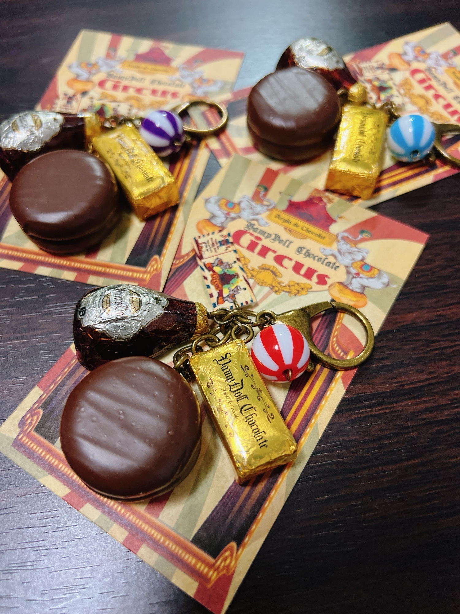 ミニチョコレートのジャラジャラバッグチャーム - VampDoll Chocolate