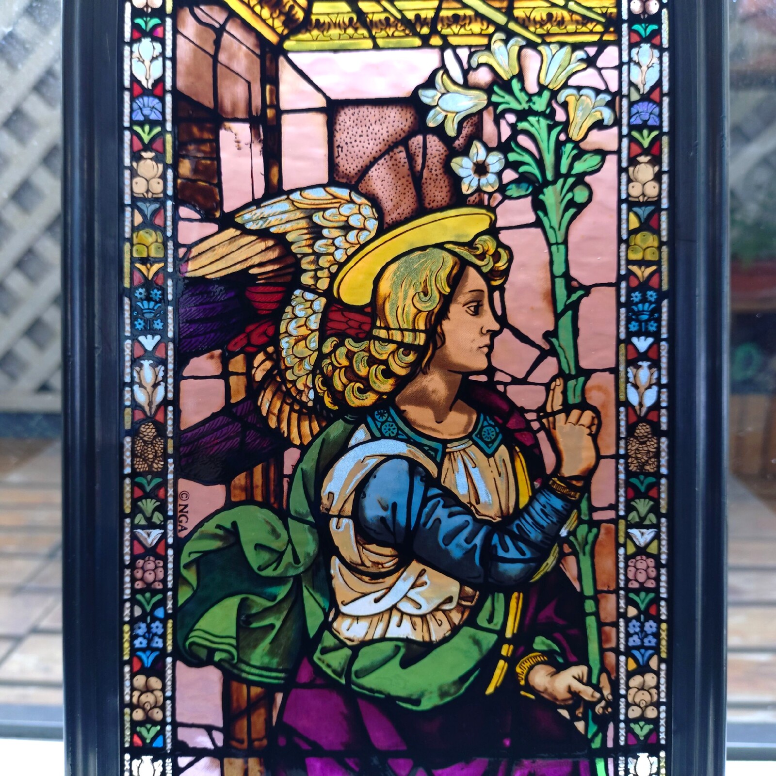 新品ディズニー ミッキー蒸気船ウィリー70周年ステンドグラス グラス