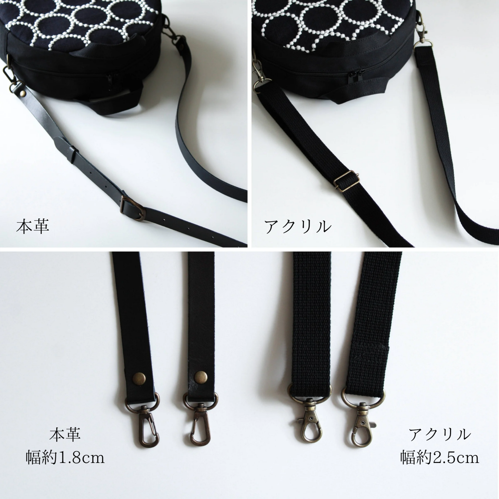 ミナペルホネン生地｜tambourineの2wayぽってりボストン 倉敷帆布使用