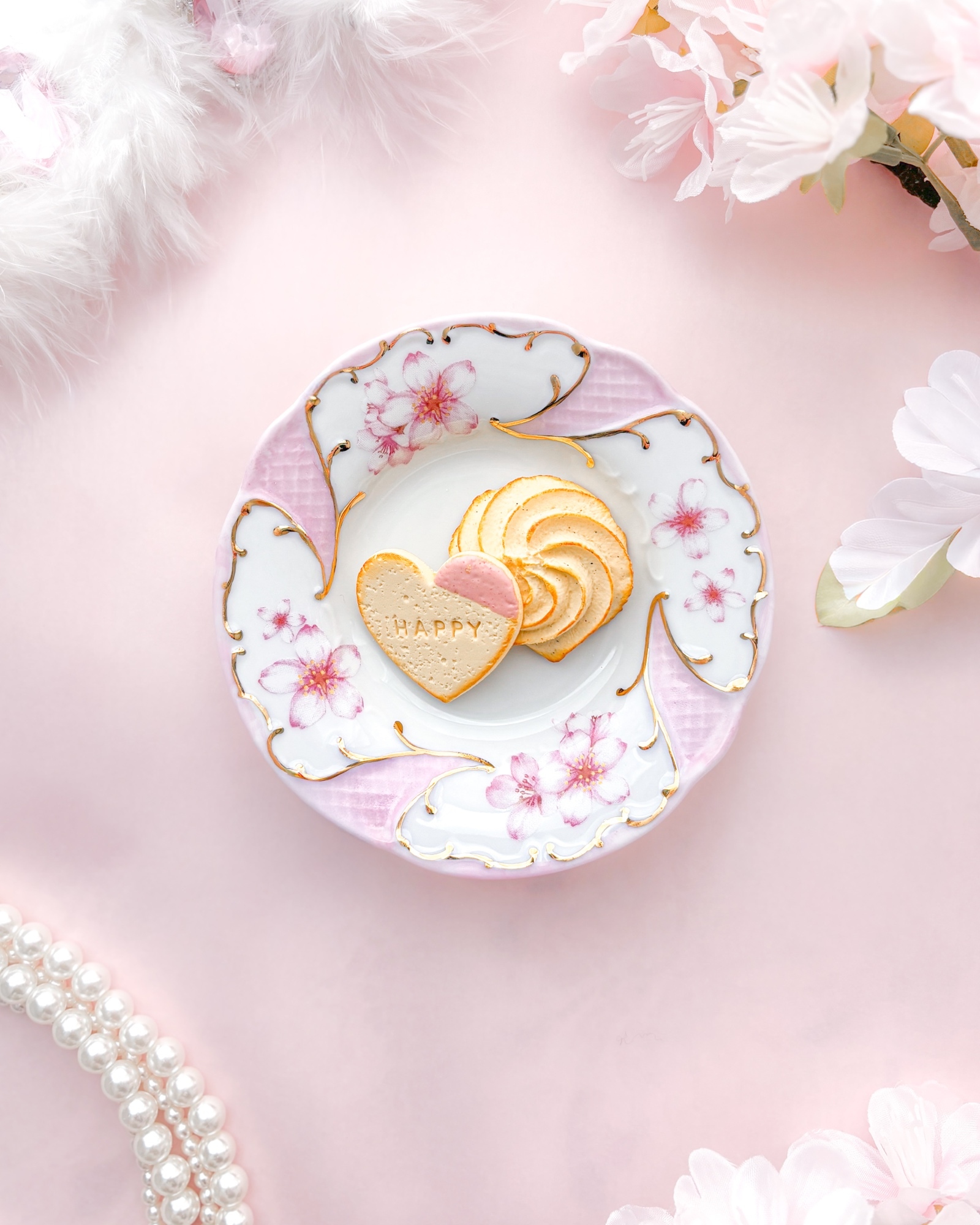 プリンセス エレガント ティーセット ♡ ローズ ver - ❤︎Blanche