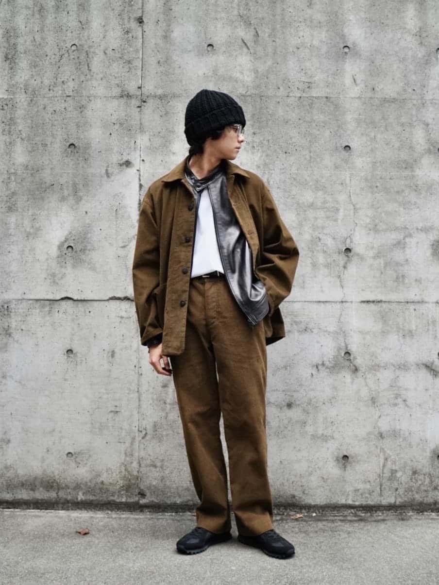ぐっ…やられました。コーデュロイのセットアップです。 / スタッフ