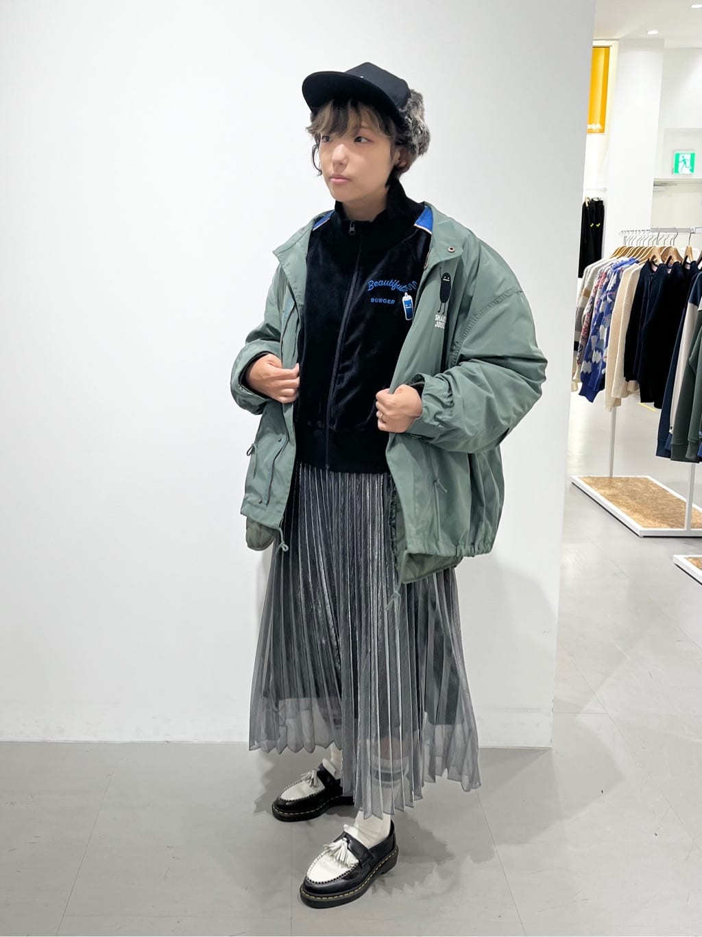 ビューティフルシャドージャーニー｜ショートモッズコート｜ユニ