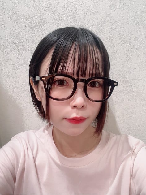 丸みのある太めのプラスチックフレーム/黒縁メガネ/CLASSIC（ZA221005