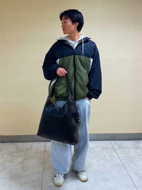 公式】COACH – コーチ | カラーブロック ウインドブレーカー