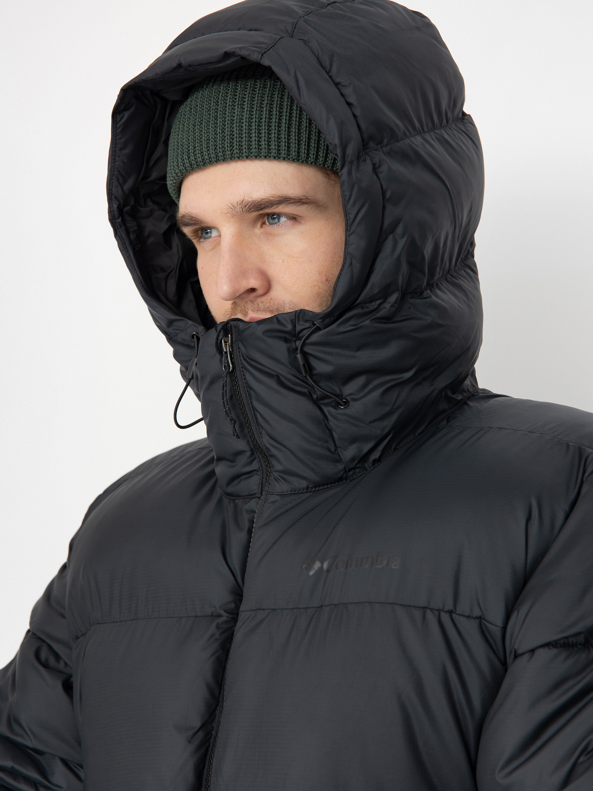 Geacă Columbia Puffect Long Parka - negru (black)