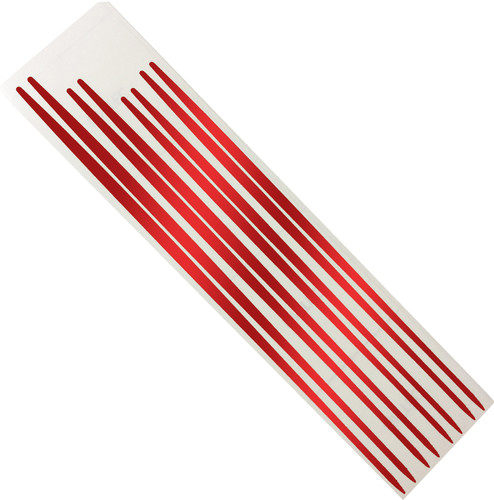 ZX-14R/ZZR1400 サイドフィンデカール プレミアムレッド | onlineshop