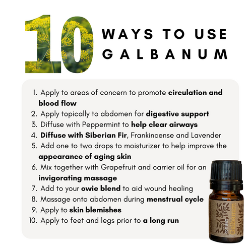 doTERRA Galbanum Essential Oil 5ml | LivingWithoutChemica