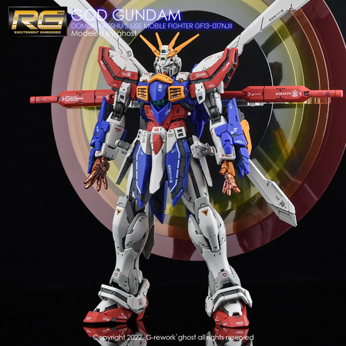 RG] GOD GUNDAM | G-rework