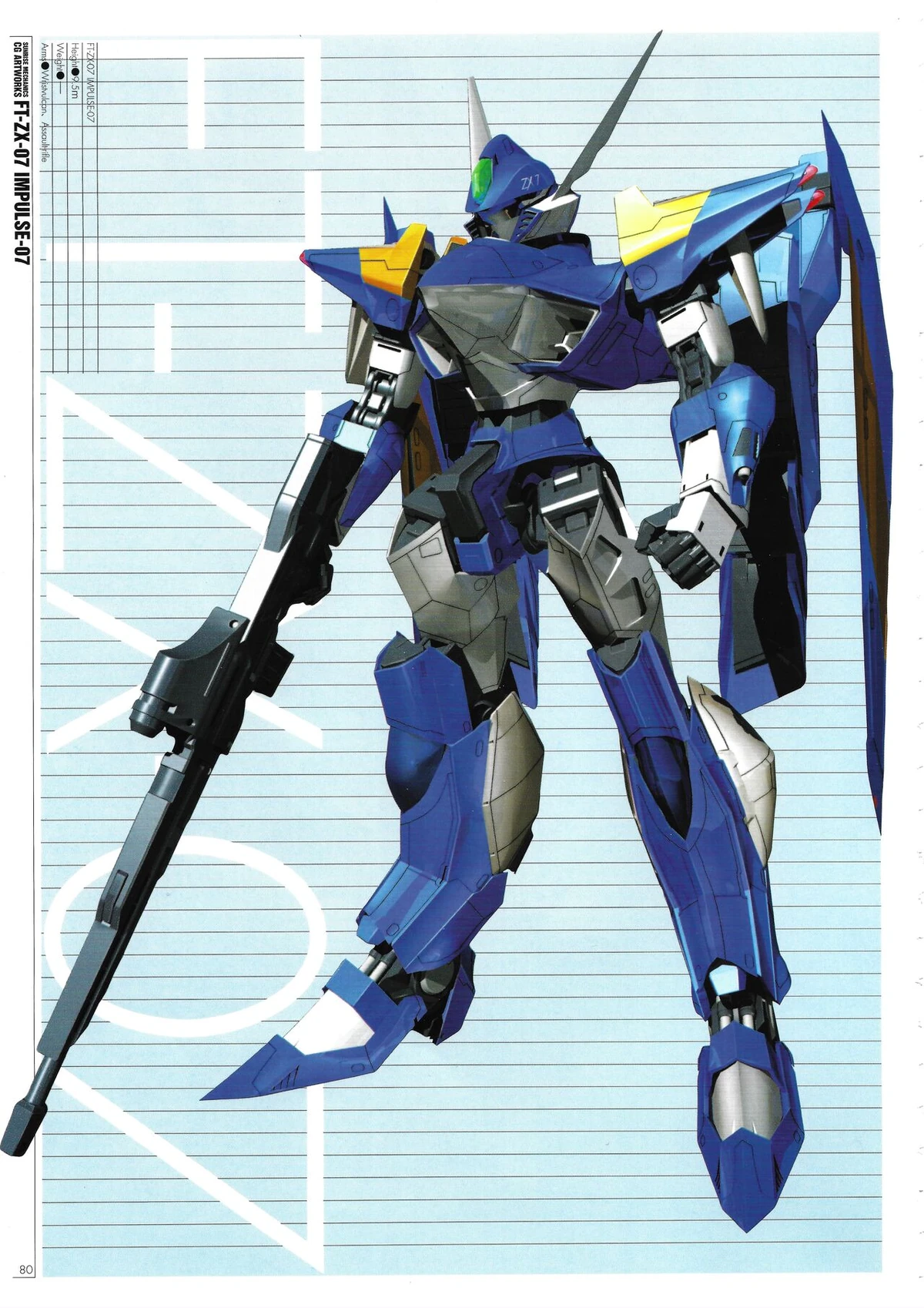 FT-ZX-07 Impulse 7 | Brave Saga Wiki | Fandom