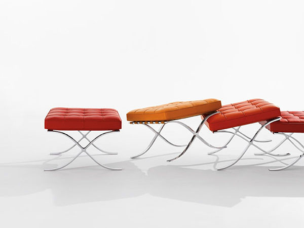 Knoll Mies van der Rohe Collection Barcelona Stool - Relax / ノル