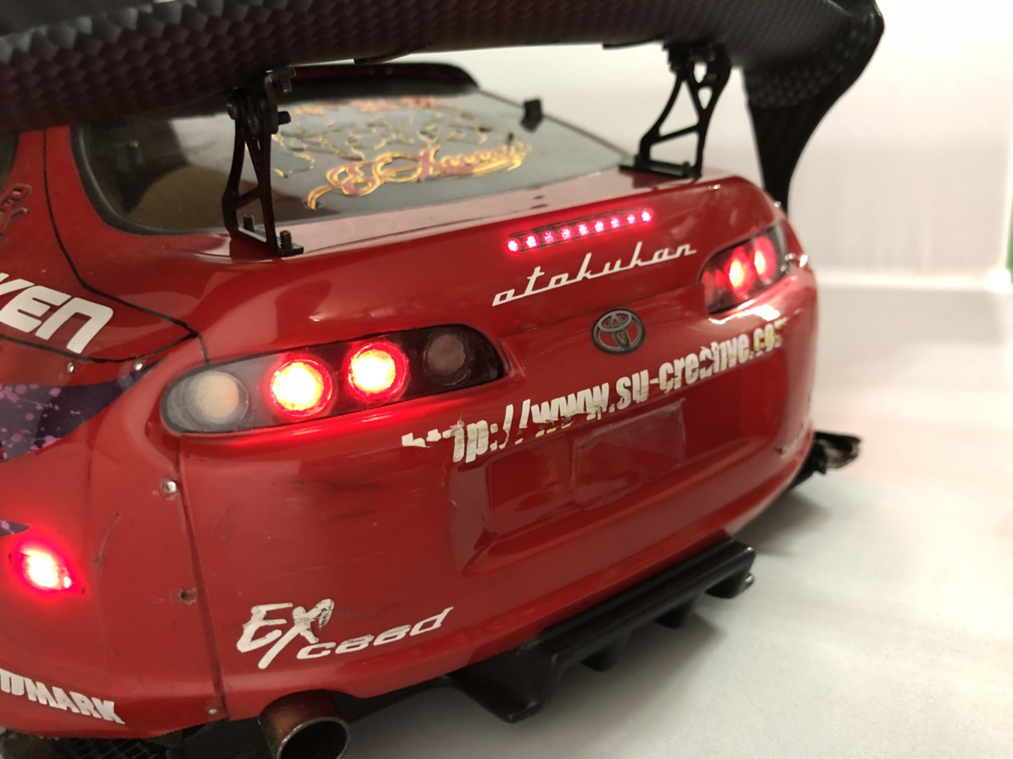 EXceedオンラインショップ / TOYOTA JZA80 Supra（1/10 RCポリカボディ）