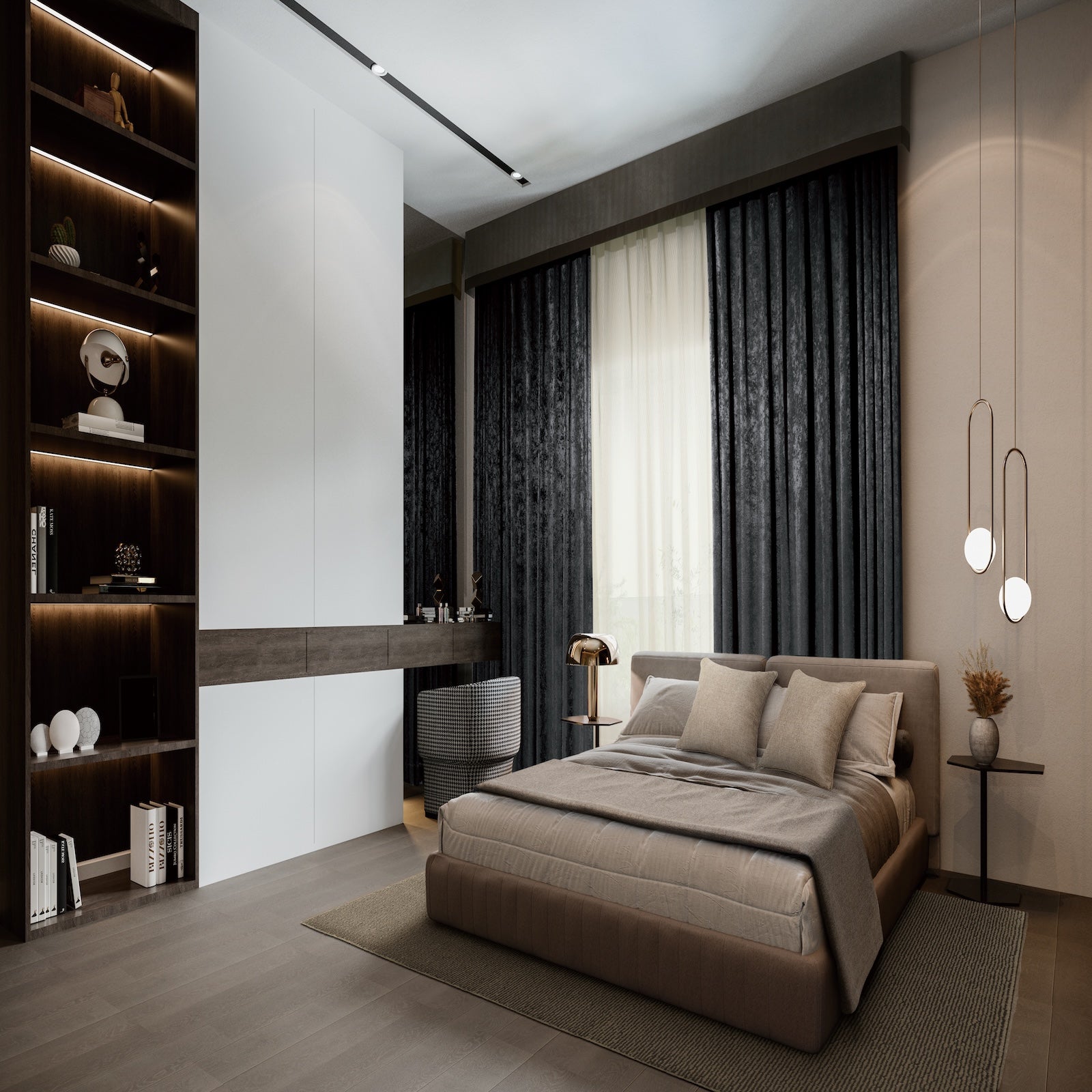 D-8273 Sun shadow（遮光1級）｜株式会社スミノエ インテリア