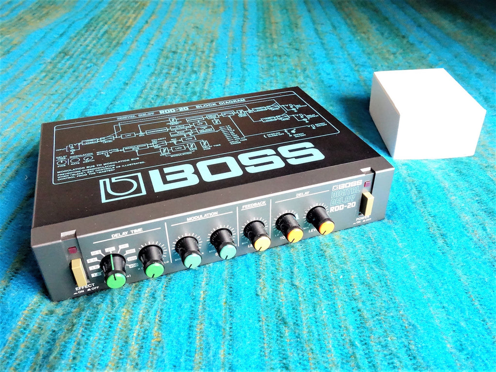 Boss RDD-20 Digital Delay - 80's Vintage Boss Micro Rack Series