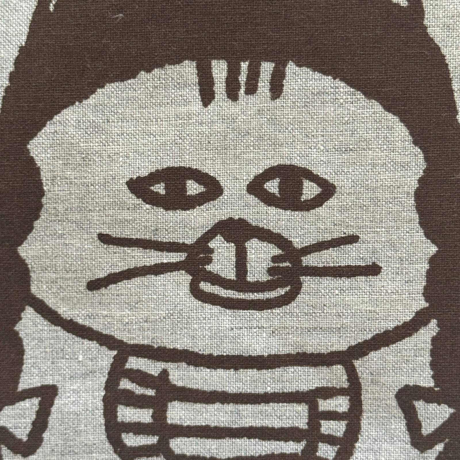 柴田ケイコ×水縞 エコバッグ カツラねこ おさげ - 36 Sublo