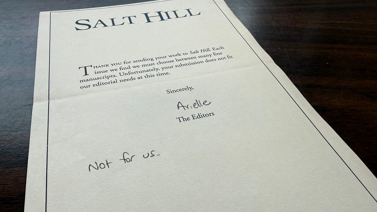 NOT FOR US - by Matt Smythe - Glorious Mayhem