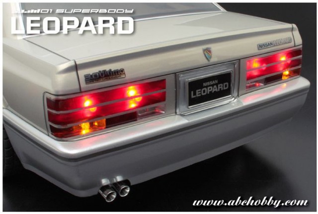 1/10ボディ ニッサン・レパード(F31前期型) [ABC-67130] - スーパー