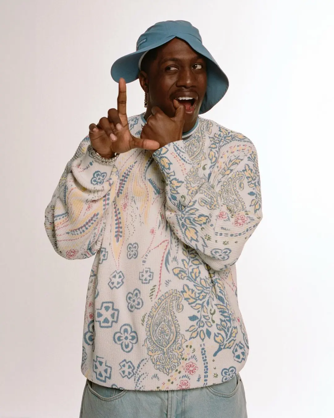 Printed Paisley Sweater | Supreme 24ss