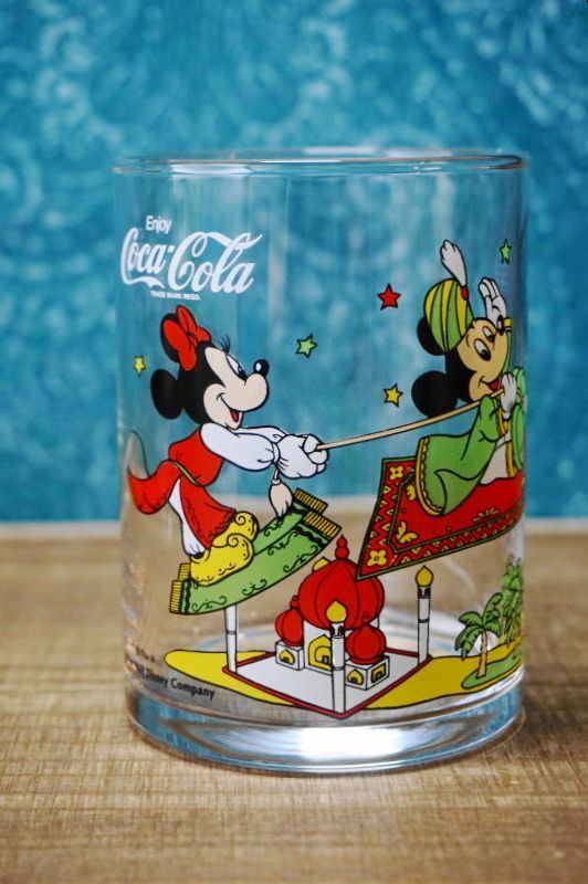 コカ・コーラ ノベルティグラス ミッキーマウス ホログラム 各種 GL109