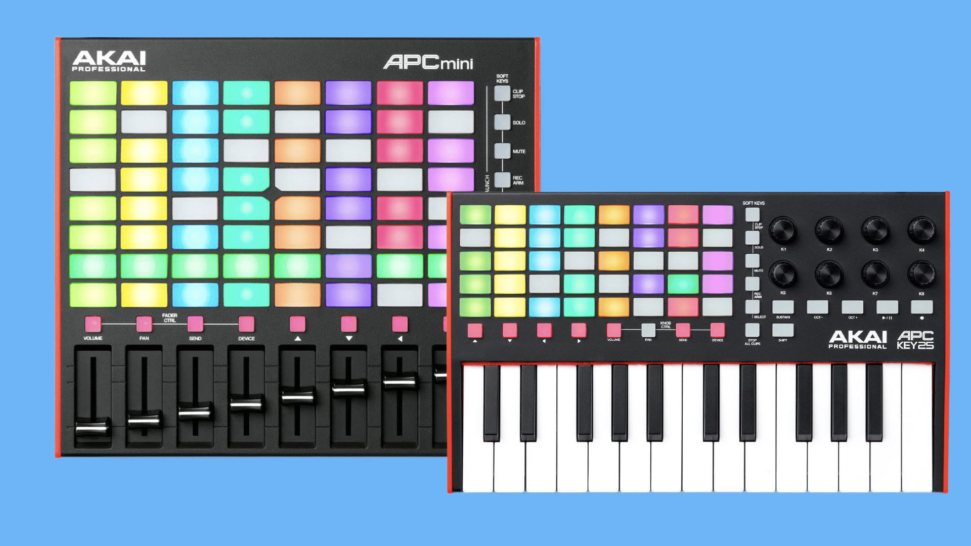 Akai APC Mini Mk2 and APC Key 25 Mk2, Ableton Live controllers get
